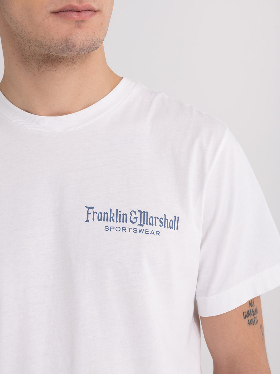 Organic cotton t-shirt with Sportswear print