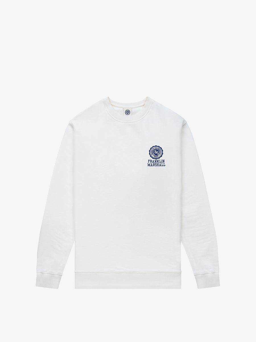 Agender sweatshirt with Crest logo embroidery