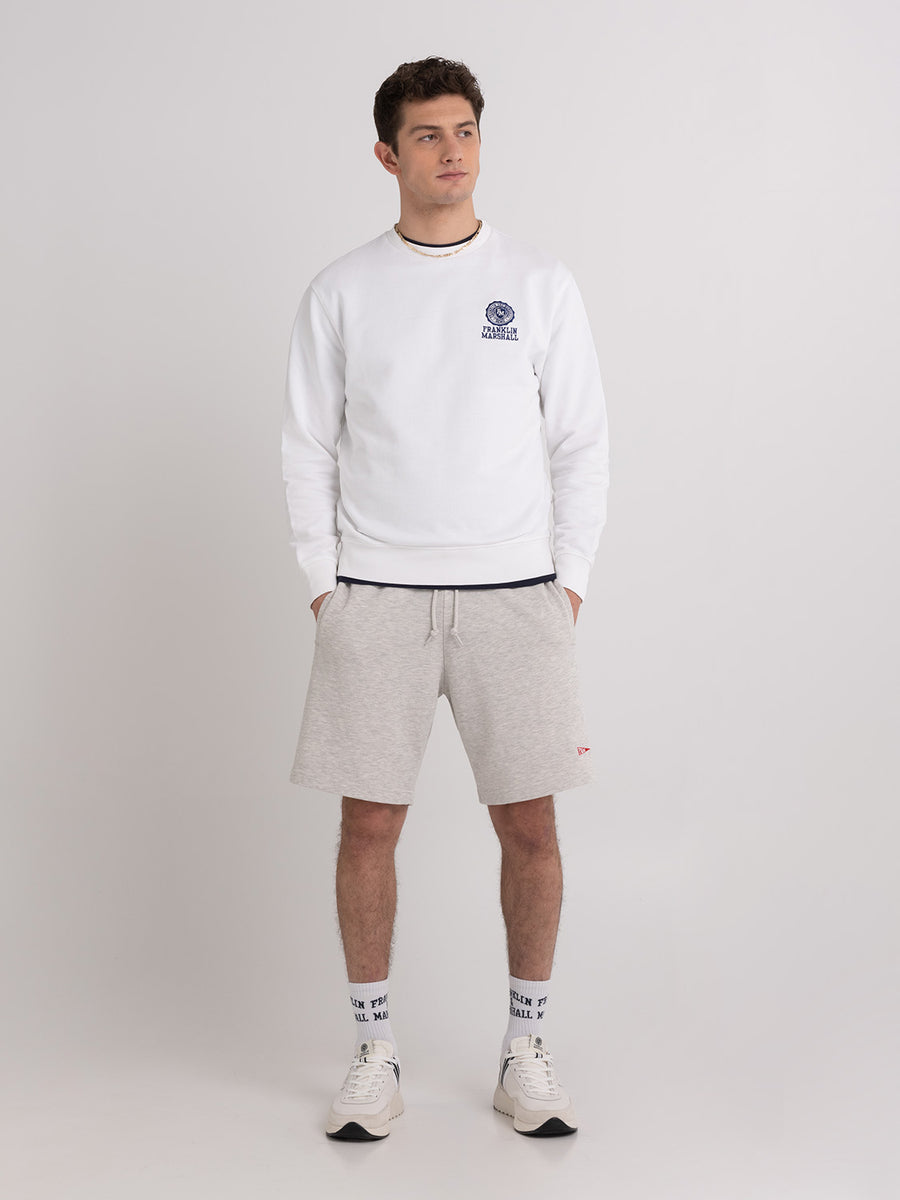 Agender sweatshirt with Crest logo embroidery