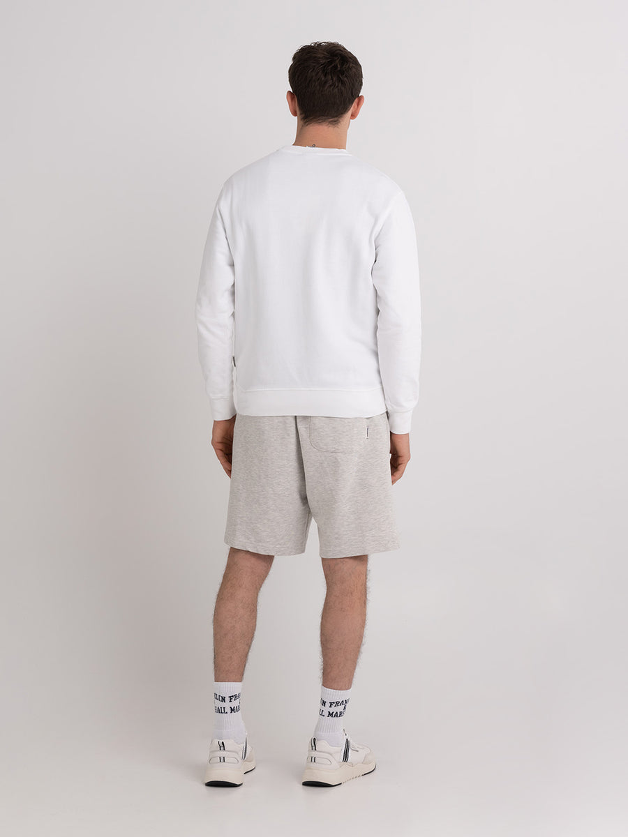 Agender sweatshirt with Crest logo embroidery