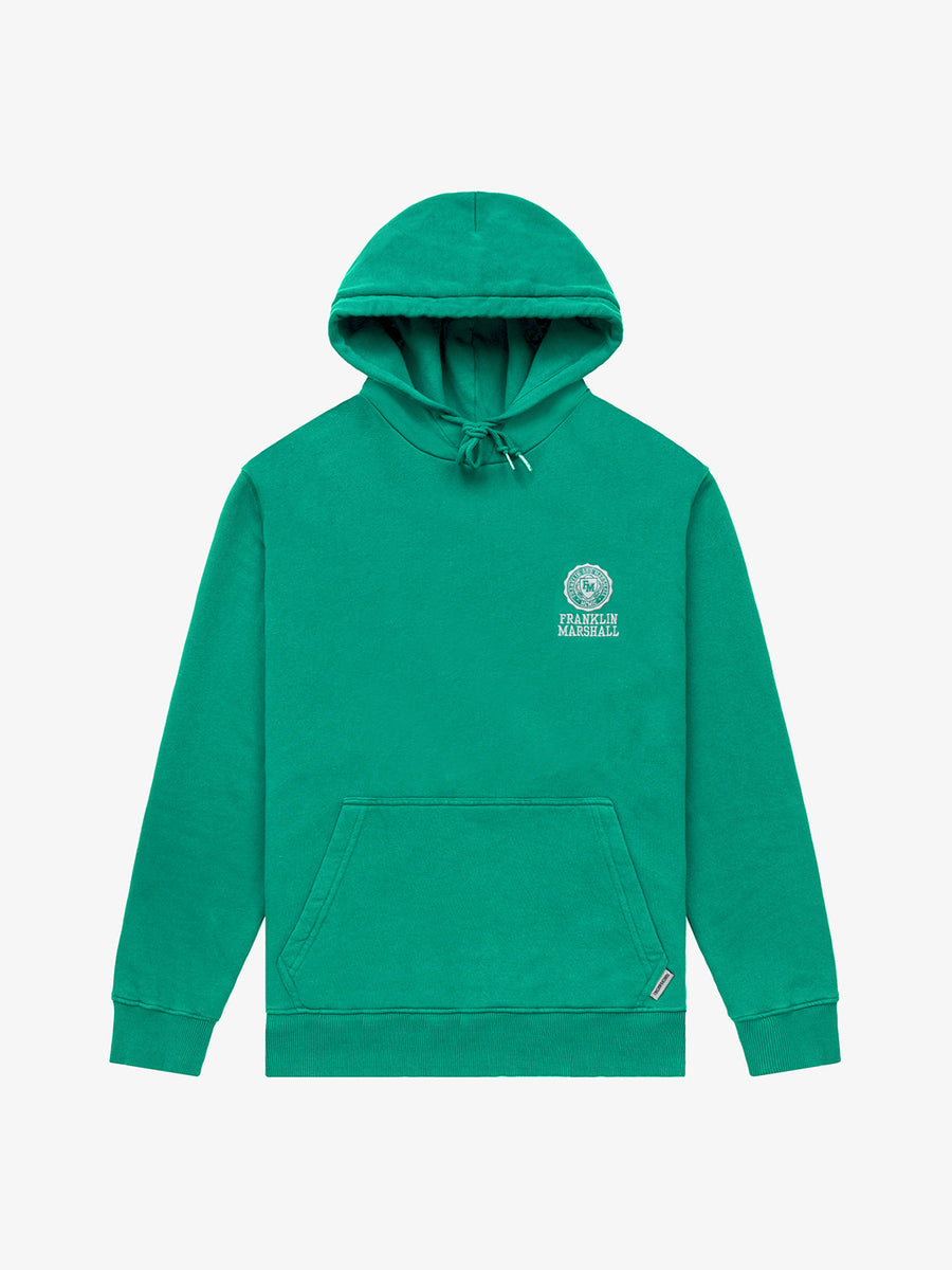 Hoodie with Crest logo embroidery