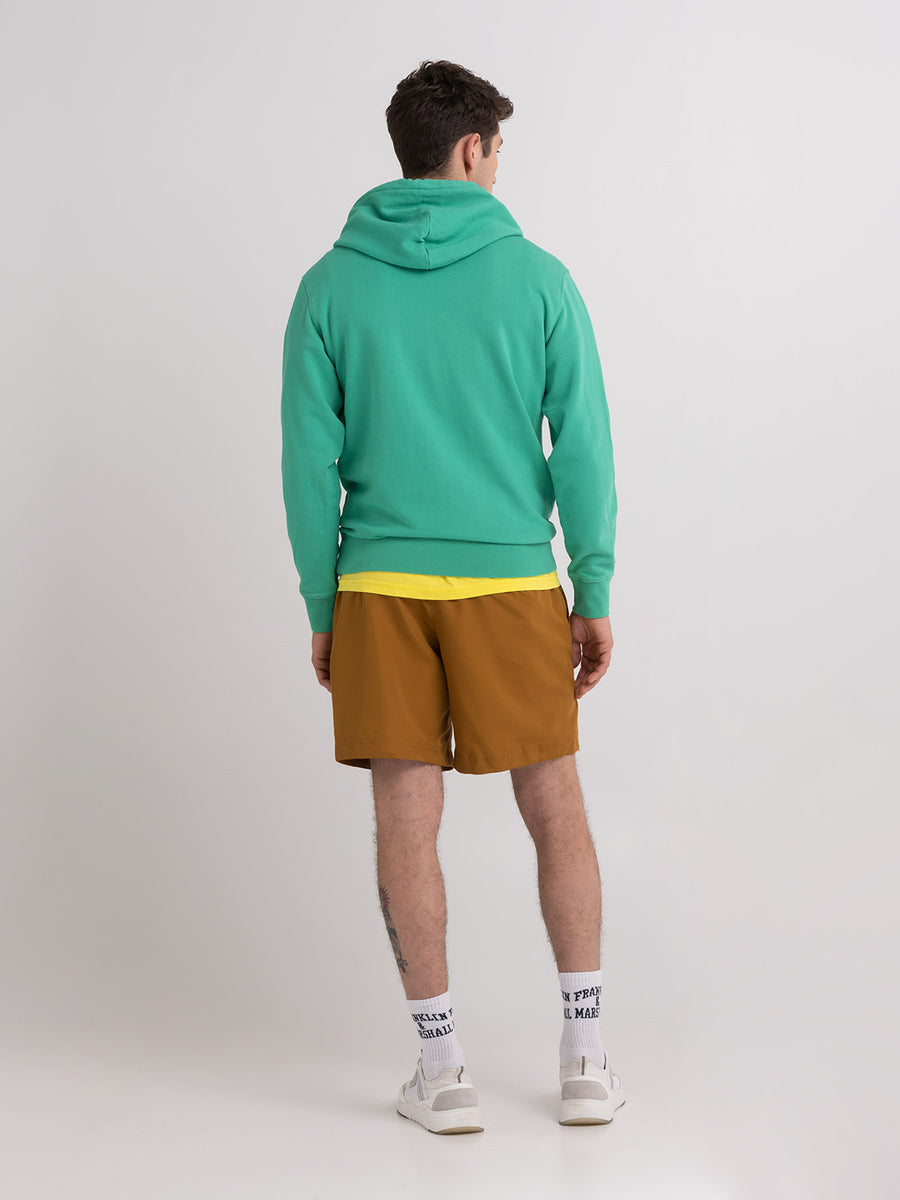 Hoodie with Crest logo embroidery