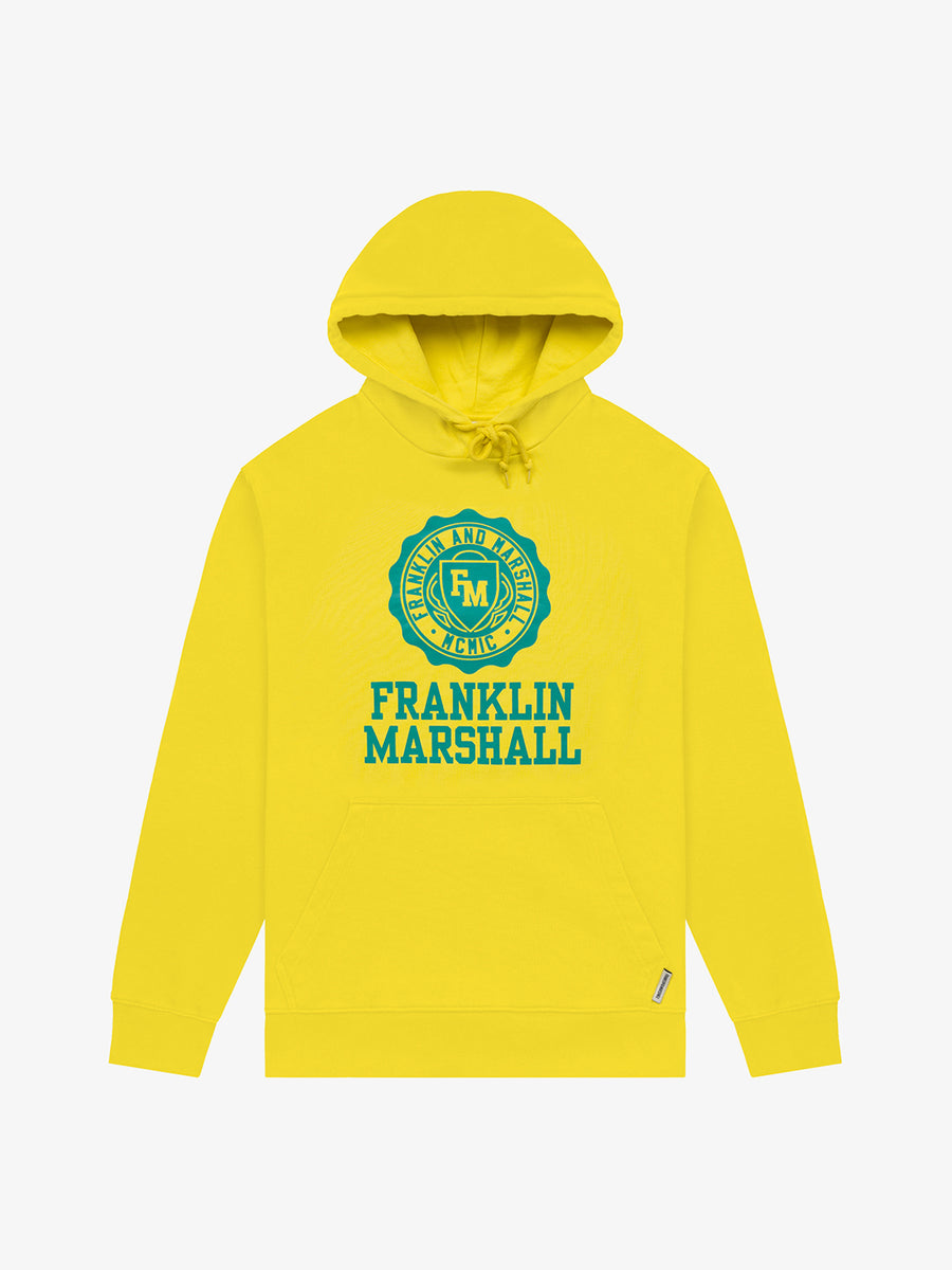 Hoodie with Crest logo print