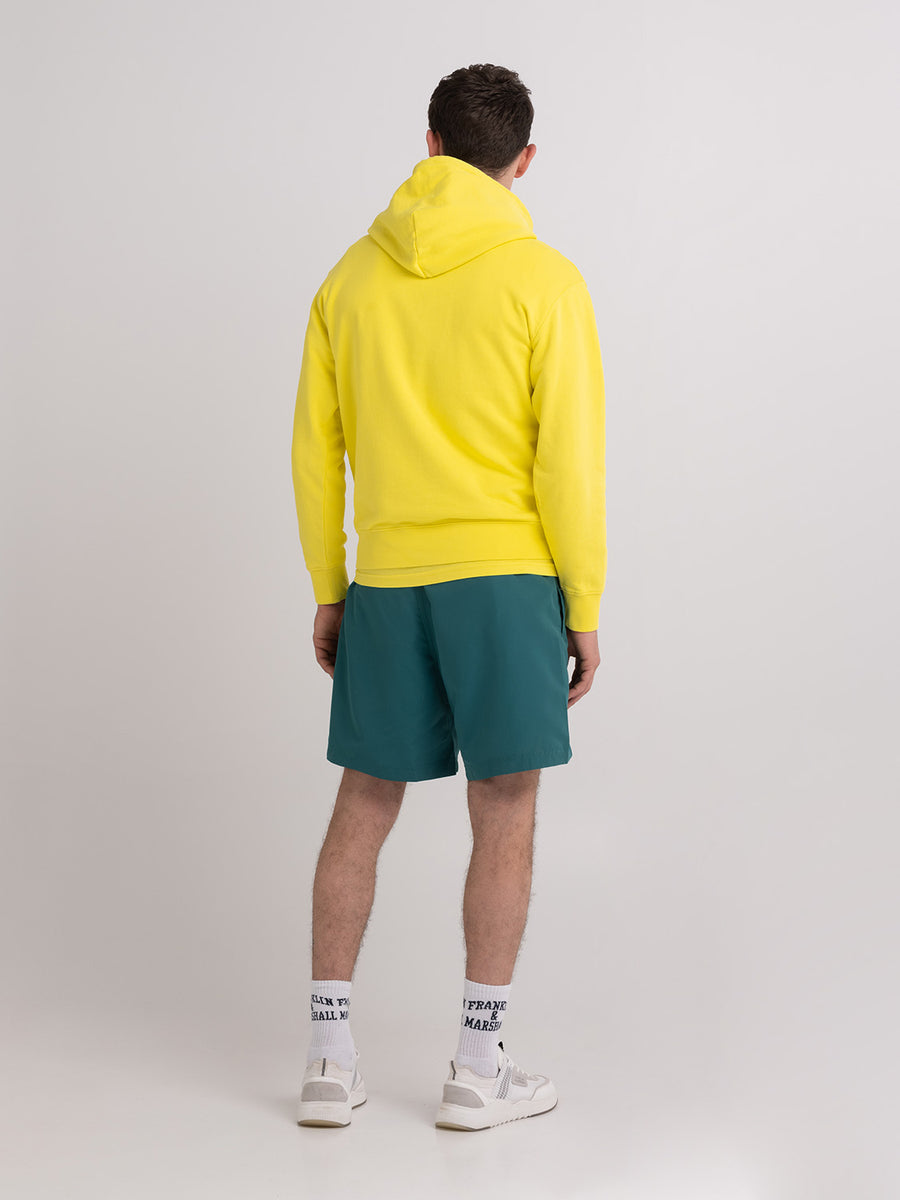 Hoodie with Crest logo print