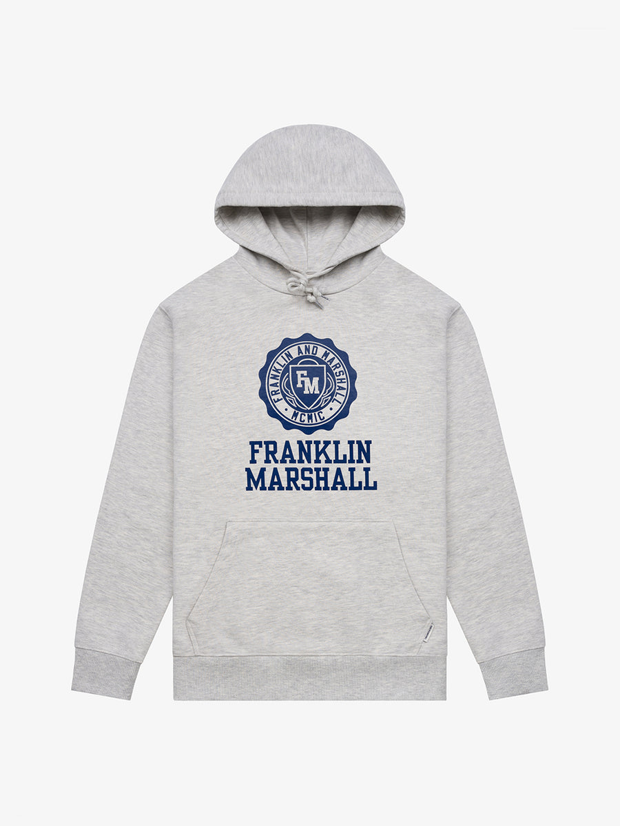 Hoodie with Crest logo print