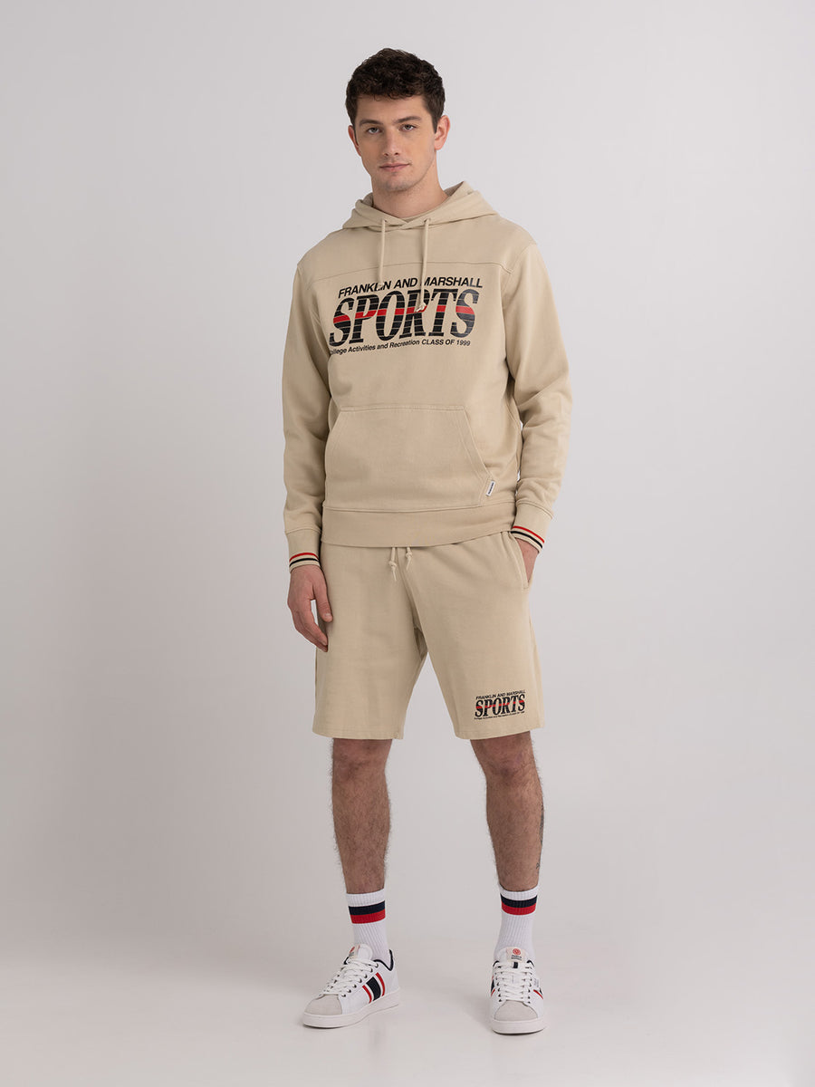 Hoodie with Sports print