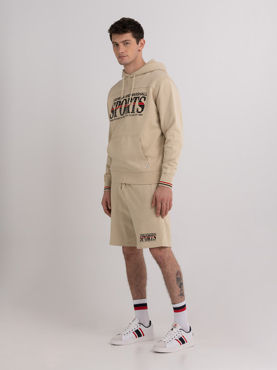 Hoodie with Sports print