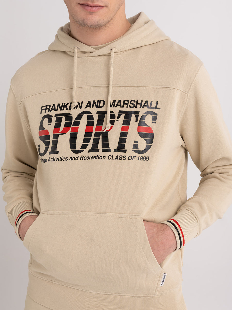 Hoodie with Sports print