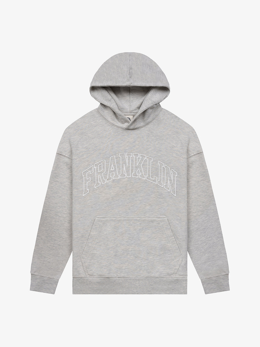 Hoodie with logo print