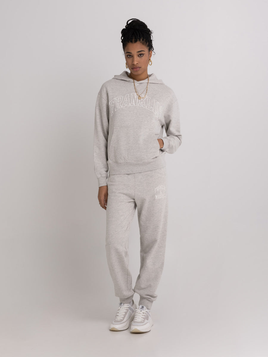 Hoodie with logo print