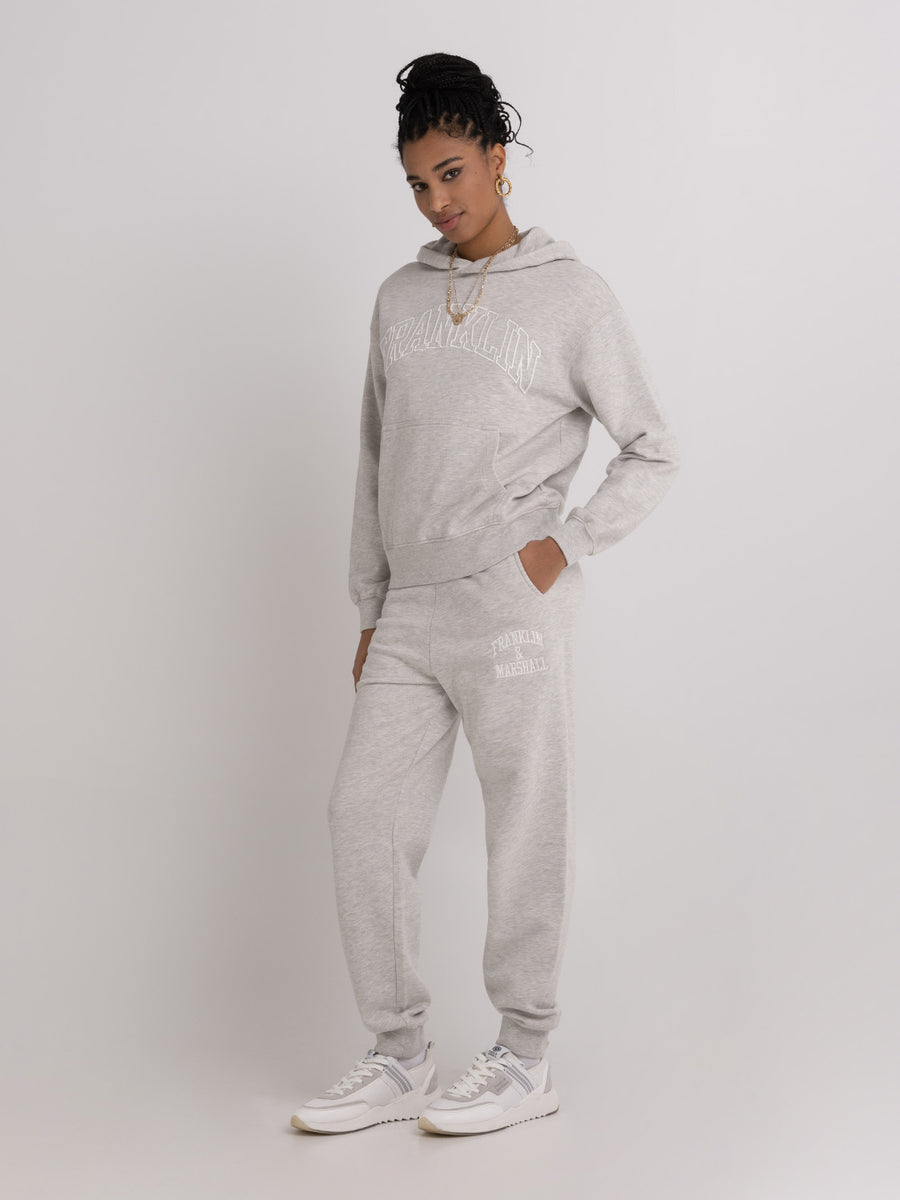 Hoodie with logo print