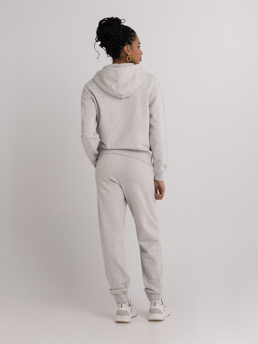 Hoodie with logo print