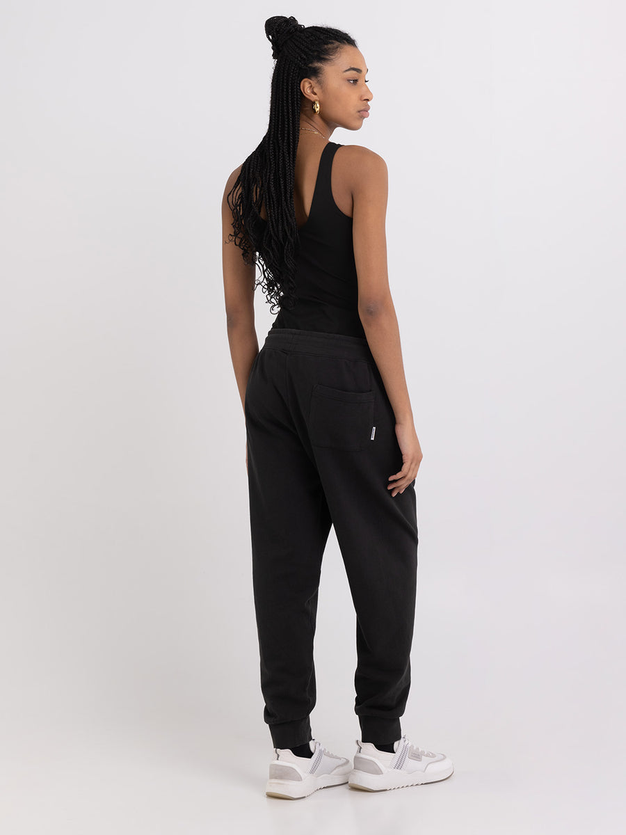 Agender jogger trousers with Arch letter embroidery