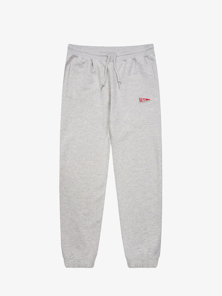 Agender jogger pants with Pennant patch