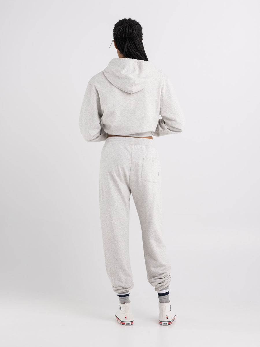 Agender jogger pants with Pennant patch