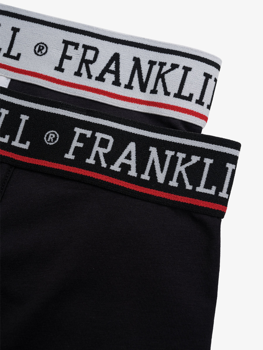 Boxer 2 PACK con elastico riga a contrasto | Franklin & Marshall