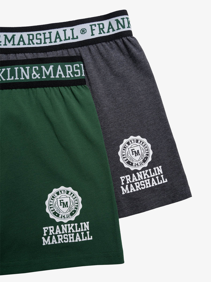 Boxer 2 PACK con stampa | Franklin & Marshall