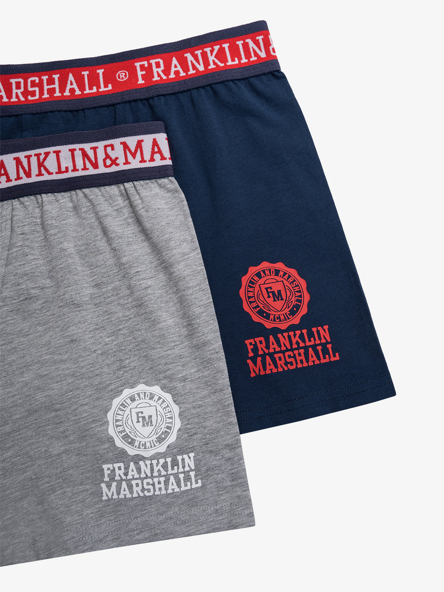 Boxer 2 PACK con stampa | Franklin & Marshall