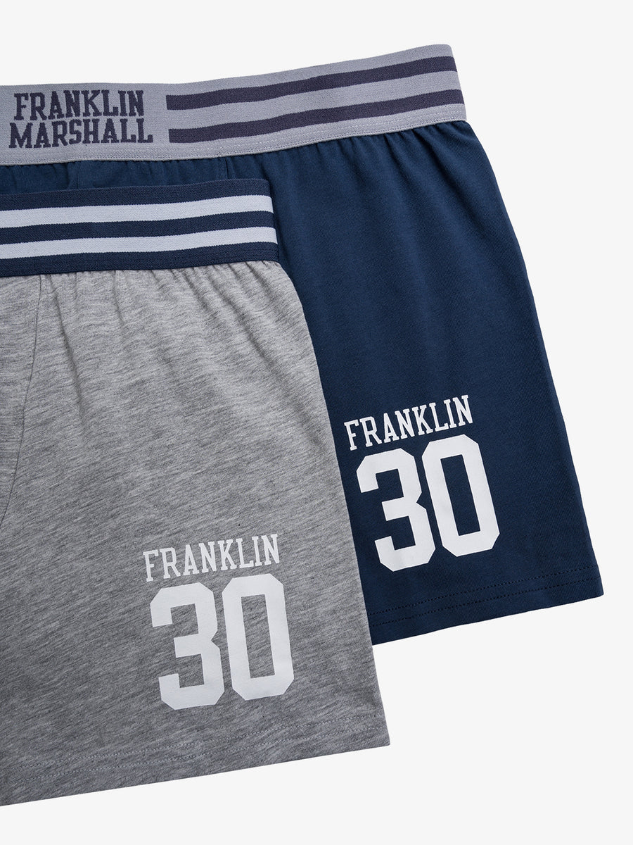 Boxer 2 PACK con stampa | Franklin & Marshall
