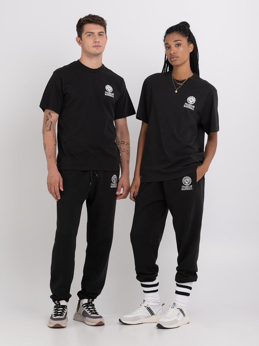 Agender t-shirt with Crest logo print