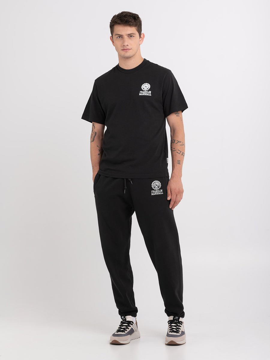 Agender t-shirt with Crest logo print