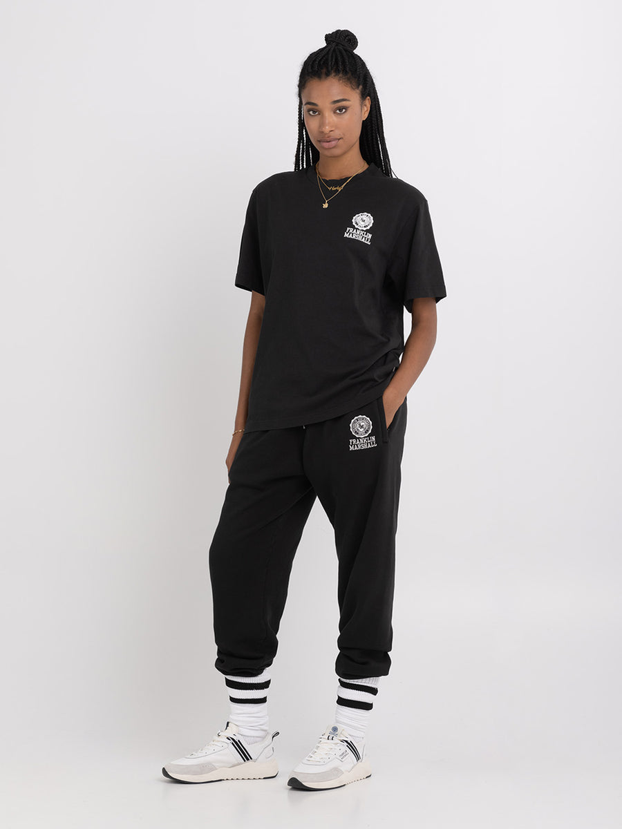 Agender t-shirt with Crest logo print