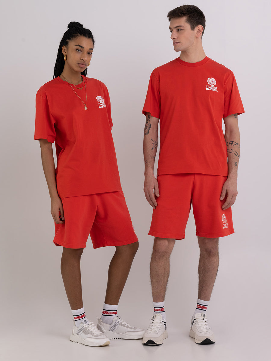Agender t-shirt with Crest logo print