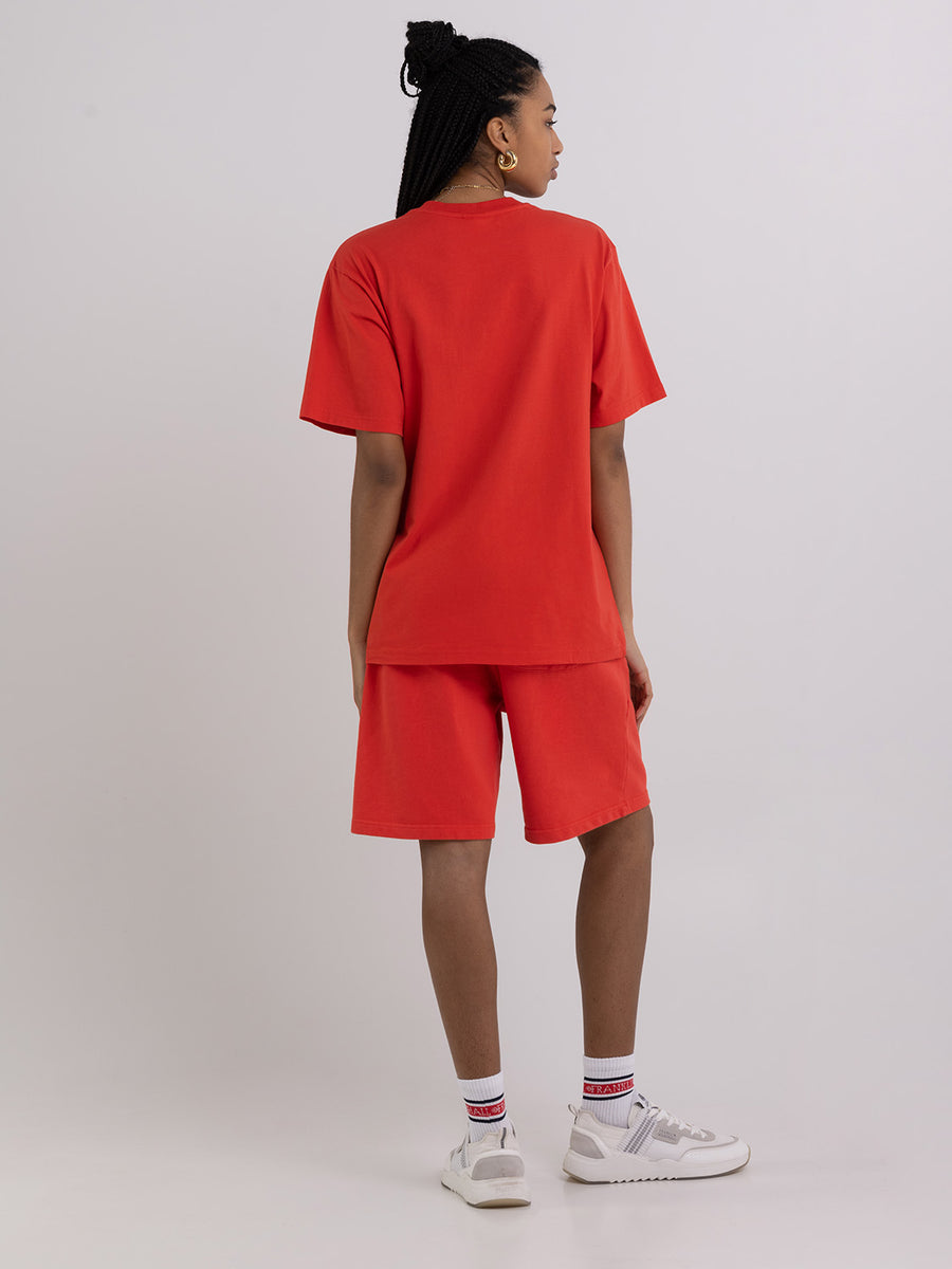 Agender t-shirt with Crest logo print