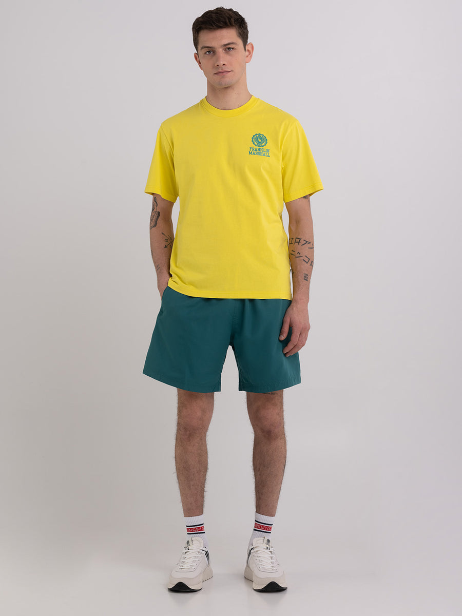 Agender t-shirt with Crest logo print