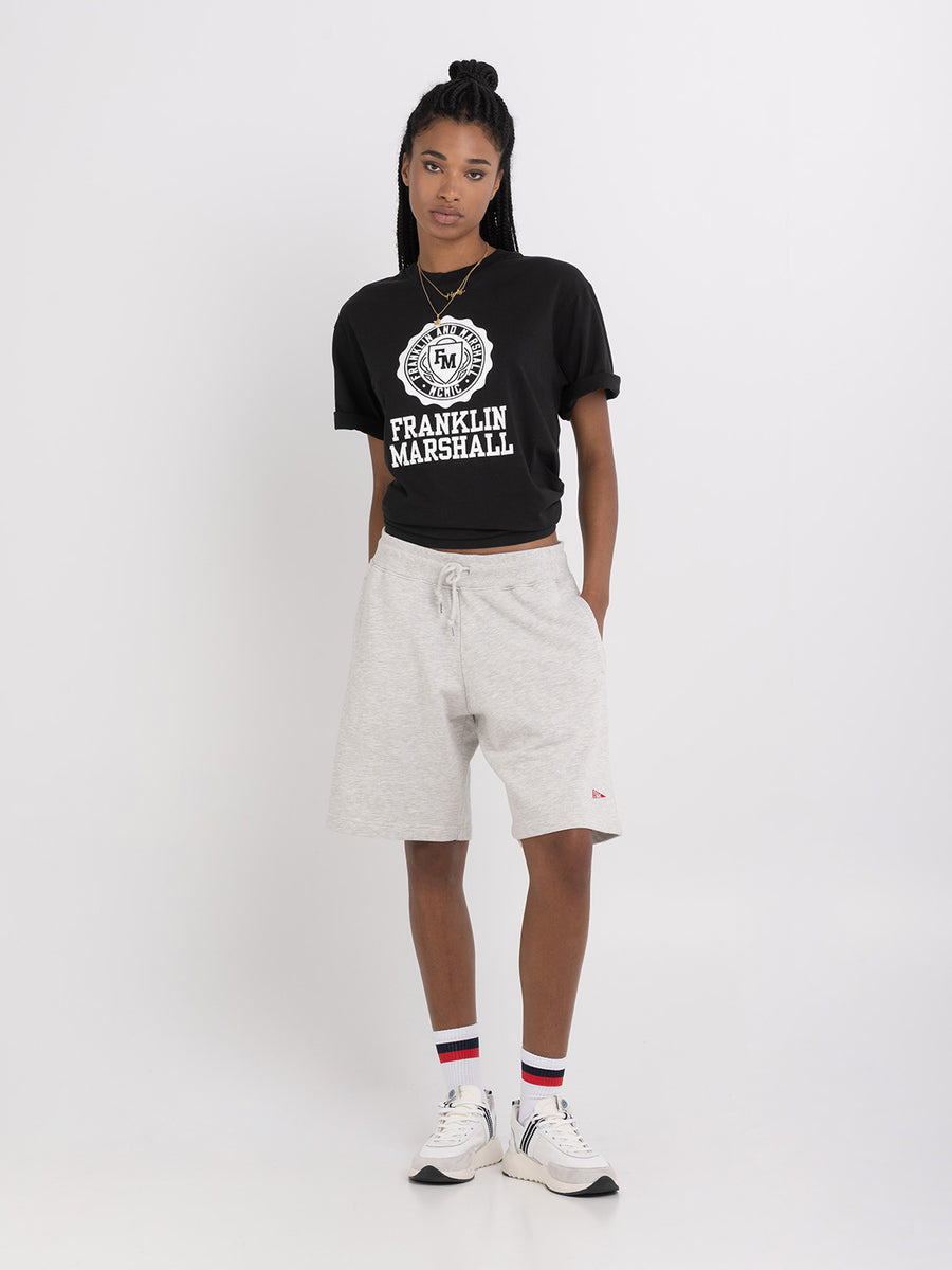 Agender t-shirt with Crest logo maxi print