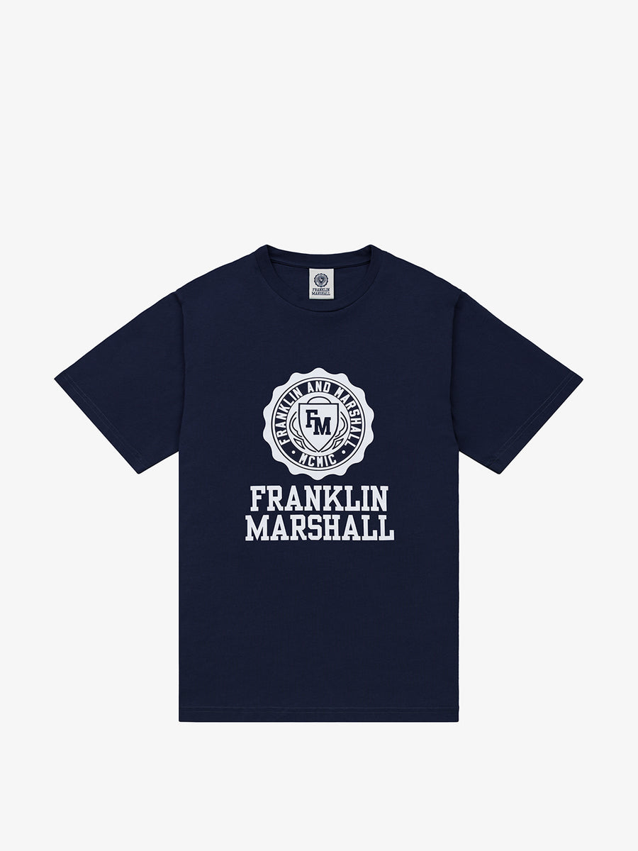 Agender t-shirt with Crest logo print
