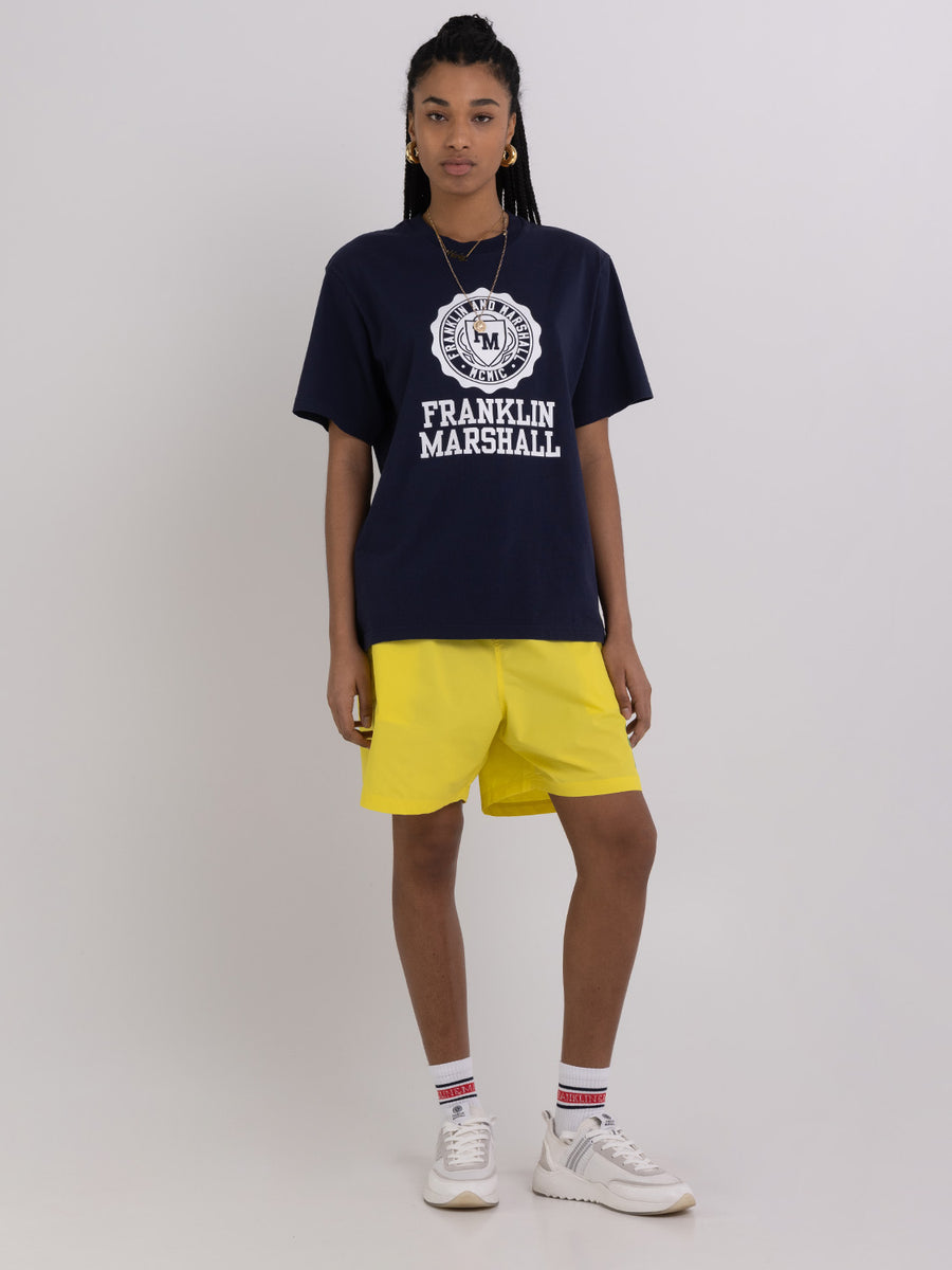 Agender t-shirt with Crest logo print