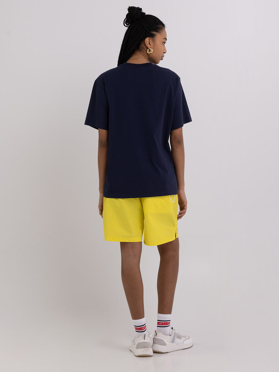 Agender t-shirt with Crest logo print