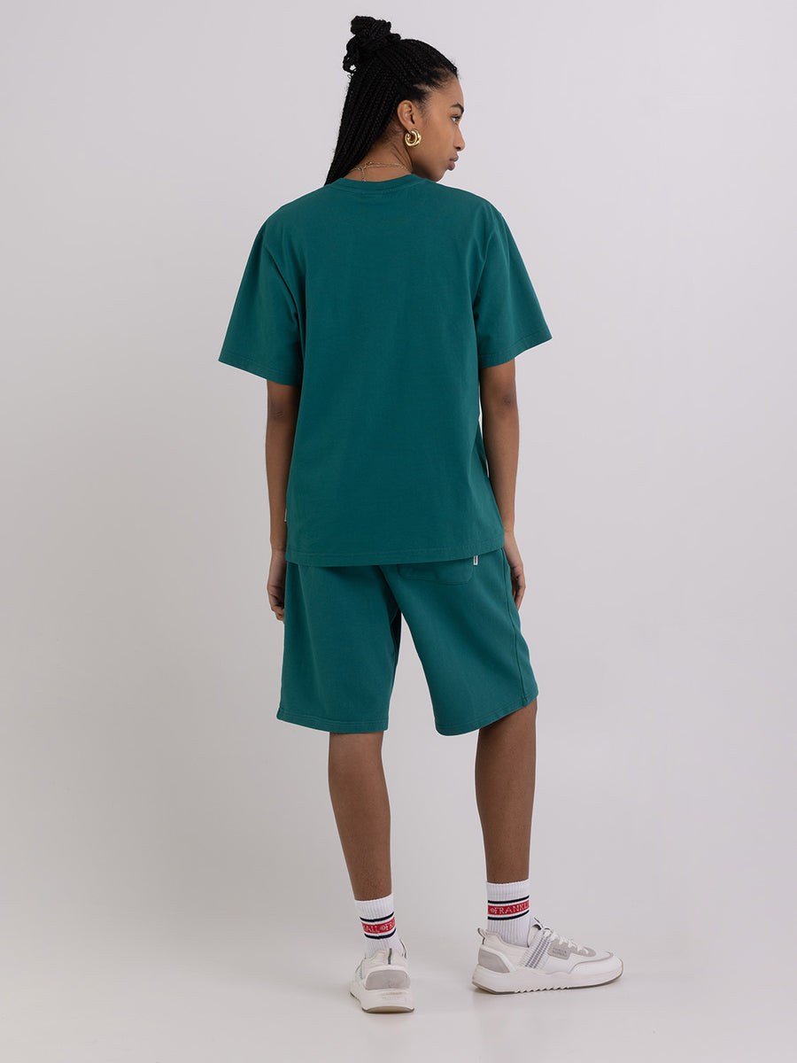 Agender t-shirt with Crest logo print