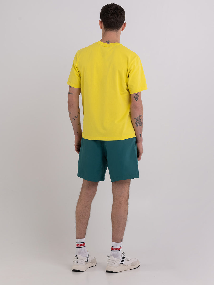 Agender t-shirt with Crest logo print