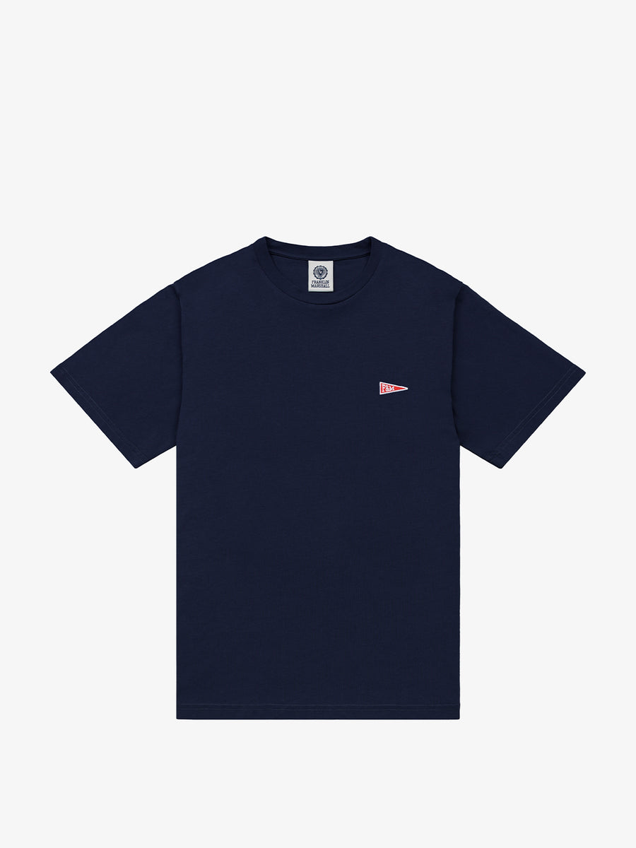 Agender t-shirt with Pennant patch