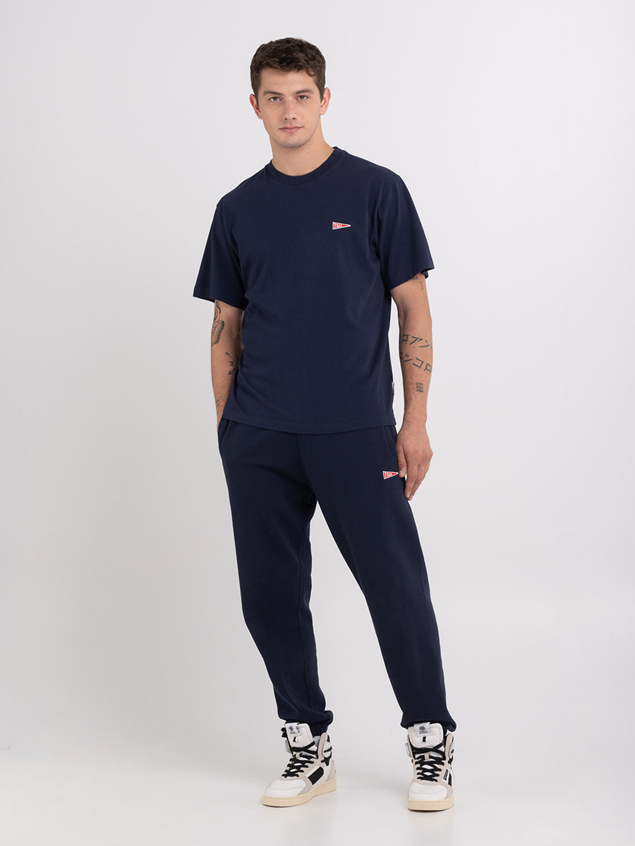 Agender t-shirt with Pennant patch