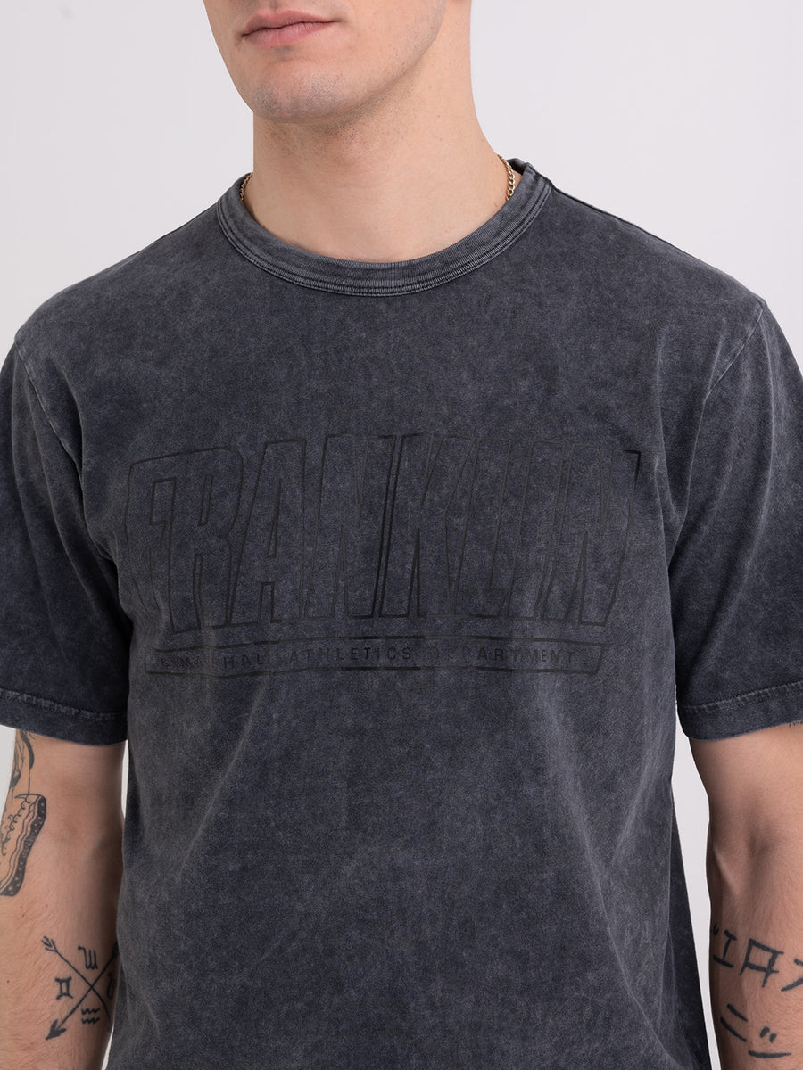 Jersey t-shirt with Athletic print