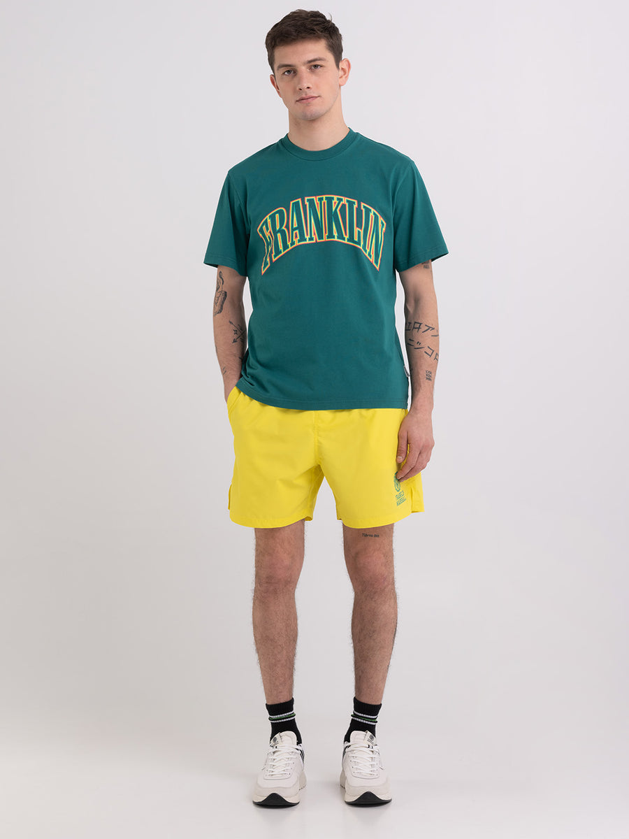 Jersey t-shirt with logo print