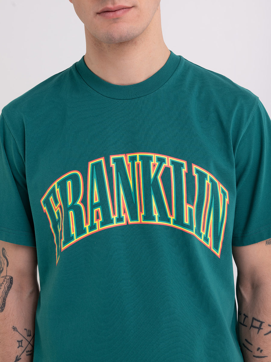 Jersey t-shirt with logo print