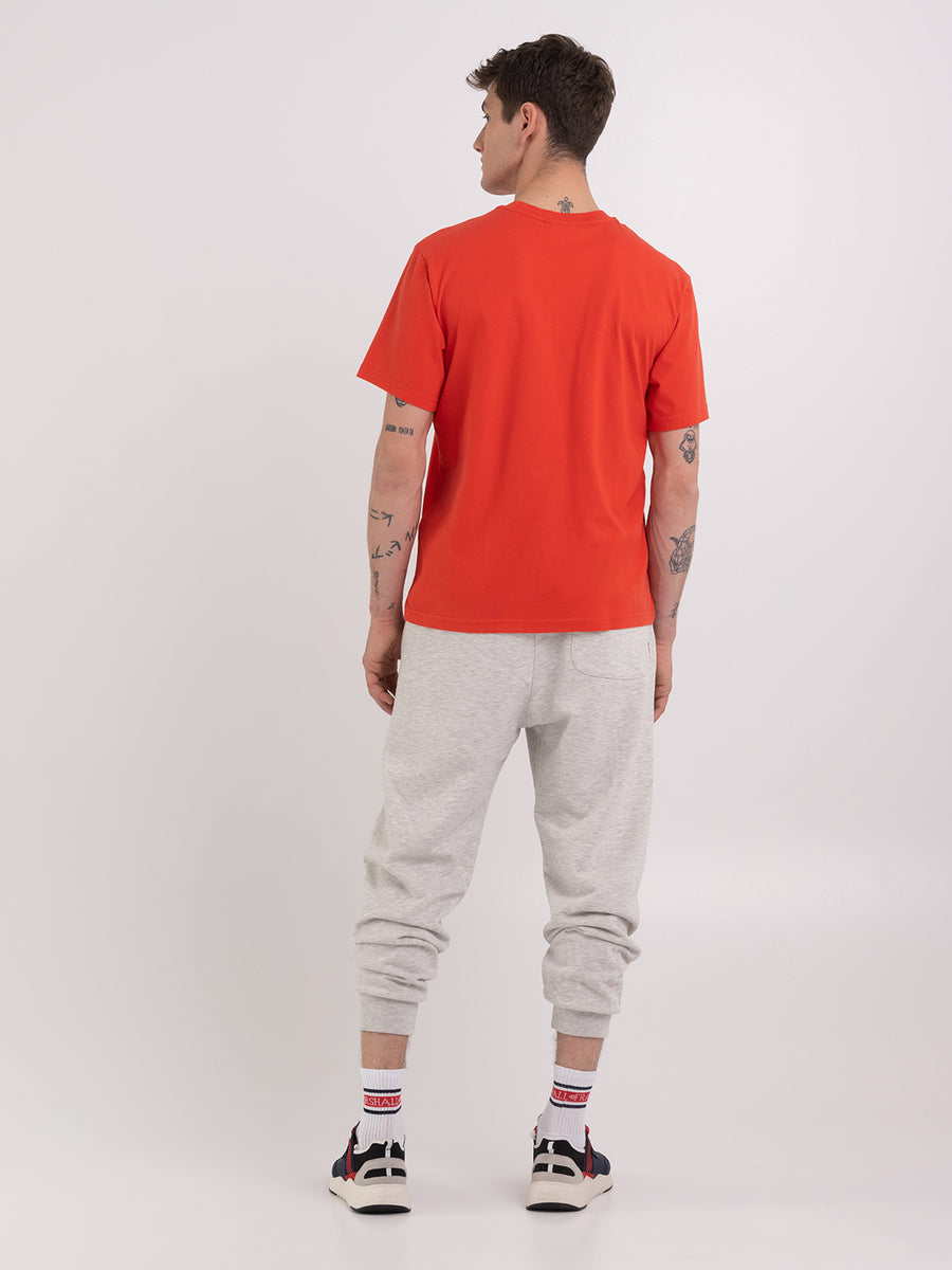 Crewneck t-shirt in jersey