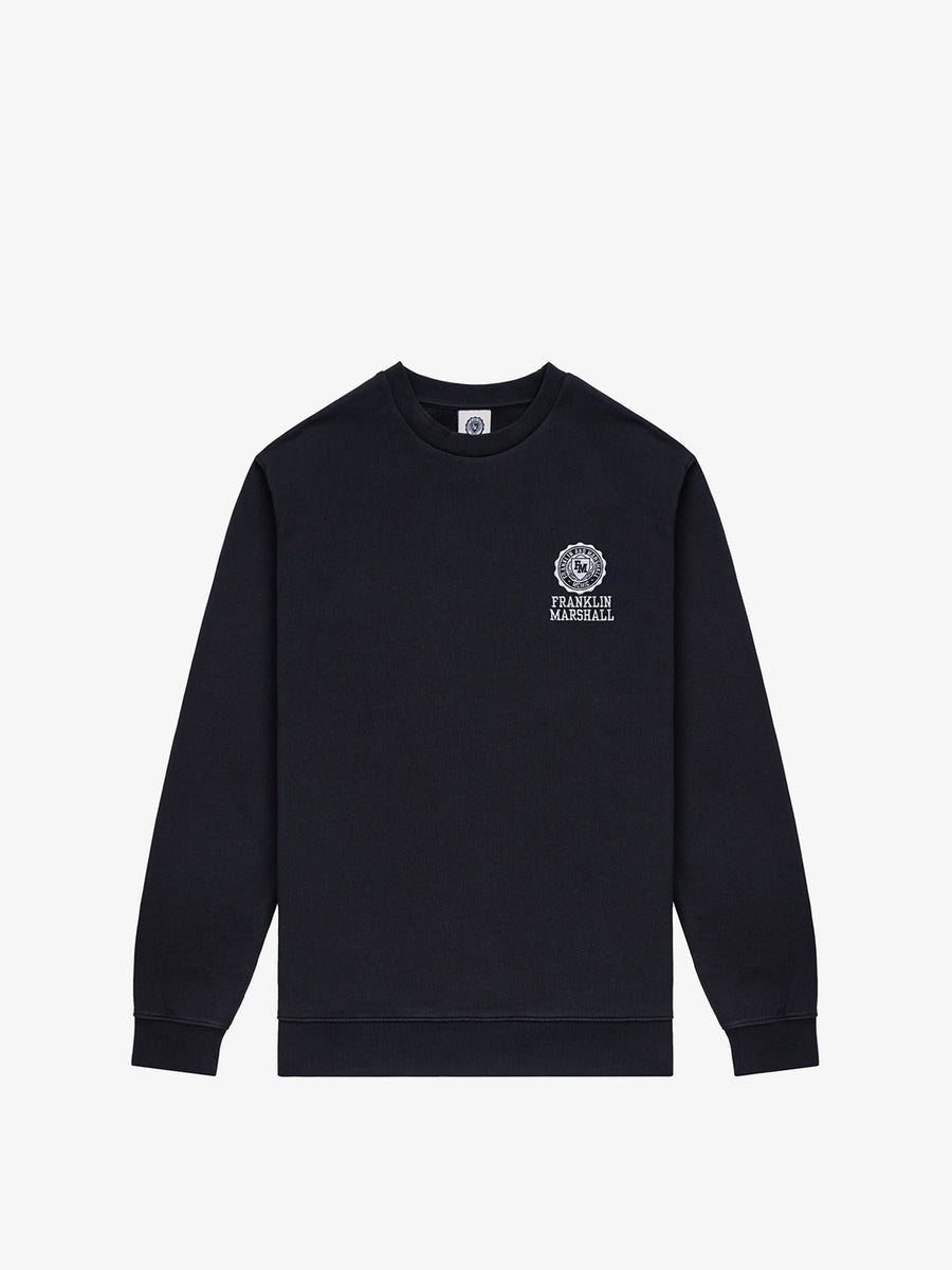 Agender sweatshirt with Crest logo embroidery