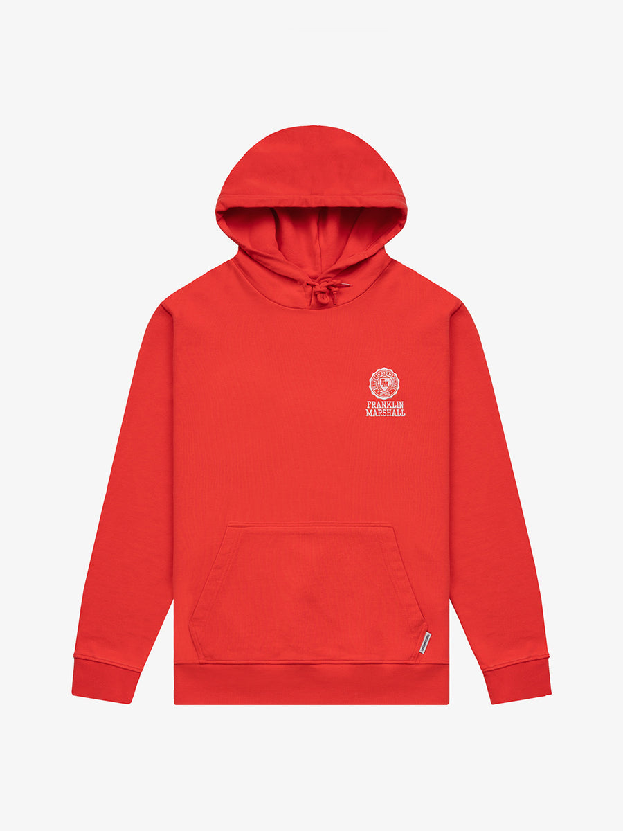 Hoodie with Crest logo embroidery
