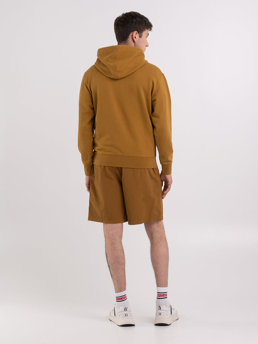 Hoodie with Crest logo embroidery