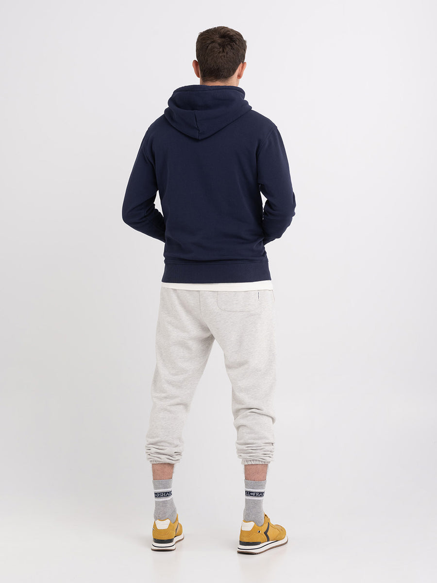 Hoodie with Crest logo maxi print