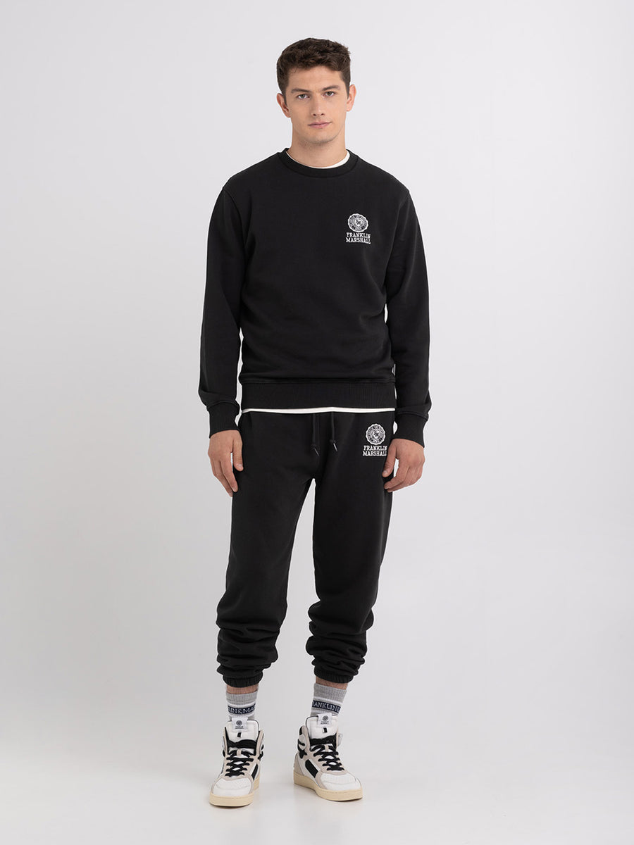 Fleece set with Crest logo embroidery