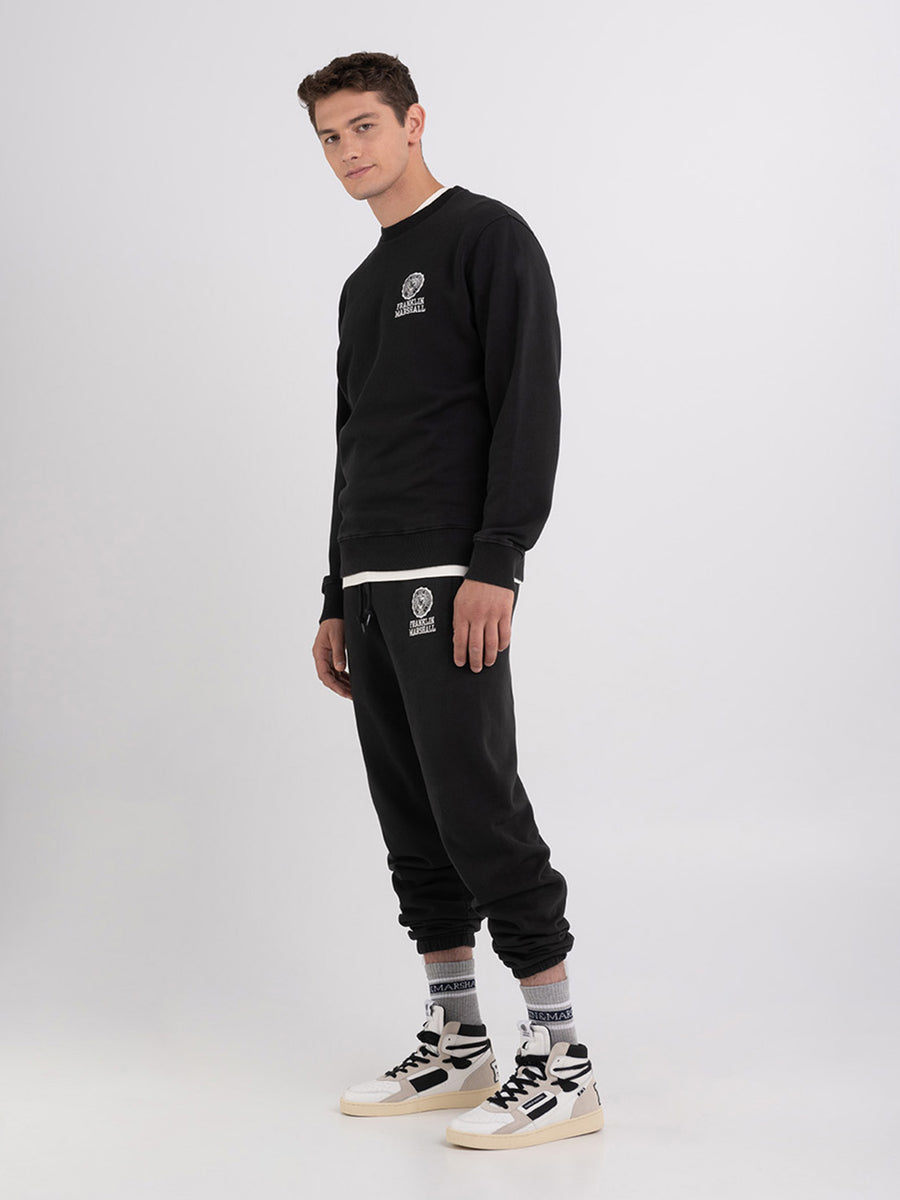 Fleece set with Crest logo embroidery